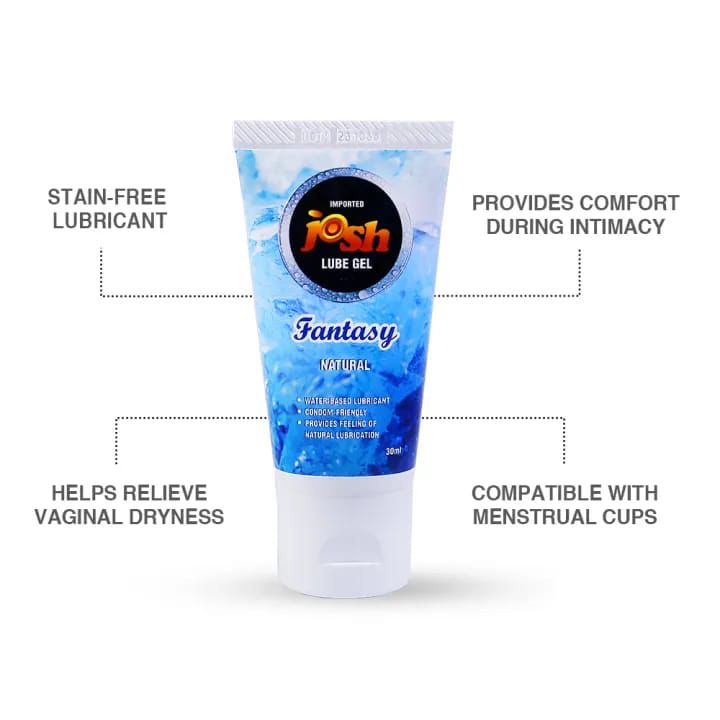 Josh Lube Gel Fantasy Natural 50ml